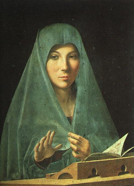 Antonello da Messina Virgin Annunciate Germany oil painting art